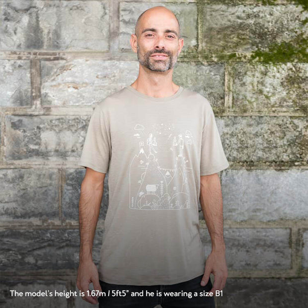 10 Year Anniversary T shirt - Switzerland Khaki